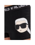 KARL LAGERFELD Комплект 3 чифта боксерки Ikonik 2.0 Trunk Set (Pack 3) 236M2100 Черен - Pepit.bg