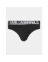 KARL LAGERFELD Комплект 3 чифта слипове Full Elastic Brief Set (3X) 235M2114 Черен - Pepit.bg