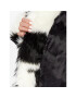 KARL LAGERFELD Кожено палто 236W1510 Черен Regular Fit - Pepit.bg