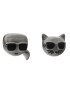 KARL LAGERFELD Обици 220W3906 Сребрист - Pepit.bg