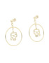 KARL LAGERFELD Обици 226W3938 Златист - Pepit.bg