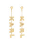 KARL LAGERFELD Обици 231W3142 Златист - Pepit.bg