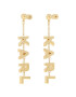 KARL LAGERFELD Обици 231W3142 Златист - Pepit.bg