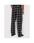 KARL LAGERFELD Пижама Check 220M2128 Черен Relaxed Fit - Pepit.bg