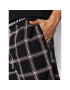 KARL LAGERFELD Пижама Check 220M2128 Черен Relaxed Fit - Pepit.bg