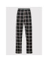 KARL LAGERFELD Пижама Check 220M2128 Черен Relaxed Fit - Pepit.bg