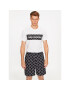 KARL LAGERFELD Пижама Woven Monogram Short Pj Set 235M2100 Черен Regular Fit - Pepit.bg