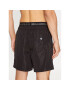 KARL LAGERFELD Плажни шорти Ikonik 2.0 Elastic Med Shorts 235M2213 Черен Regular Fit - Pepit.bg