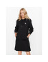 KARL LAGERFELD Плетена рокля Hun's Pick 236W1355 Черен Regular Fit - Pepit.bg