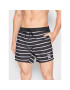 KARL LAGERFELD Плувни шорти Stripes KL22MBM04 Черен Regular Fit - Pepit.bg