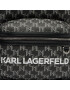 KARL LAGERFELD Раница 235M3010 Черен - Pepit.bg
