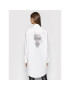 KARL LAGERFELD Риза Ikonik Rhinstone 216W1604 Бял Oversize - Pepit.bg