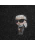 KARL LAGERFELD Шал 236W3301 Черен - Pepit.bg