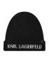 KARL LAGERFELD Шапка 216W3405 Черен - Pepit.bg