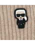 KARL LAGERFELD Шапка Ikonik 226W3410 Бежов - Pepit.bg