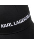 KARL LAGERFELD Шапка с козирка 205W3413 Черен - Pepit.bg