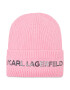 Karl Lagerfeld Kids Шапка Z11047 Розов - Pepit.bg