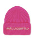 Karl Lagerfeld Kids Шапка Z11063 Розов - Pepit.bg