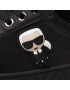 KARL LAGERFELD Сникърси KL61030A Черен - Pepit.bg