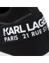 KARL LAGERFELD Сникърси KL61111 Черен - Pepit.bg