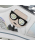 KARL LAGERFELD Сникърси KL61932 Бял - Pepit.bg