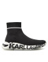 KARL LAGERFELD Сникърси KL63243 Черен - Pepit.bg
