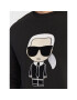 KARL LAGERFELD Суитшърт 705070 524950 Черен Regular Fit - Pepit.bg