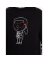 KARL LAGERFELD Суитшърт 705420 532900 Черен Regular Fit - Pepit.bg