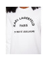 KARL LAGERFELD Суитшърт Address Logo 201W1801 Бял Regular Fit - Pepit.bg