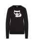 KARL LAGERFELD Суитшърт Ikonik Choupette 210W1823 Черен Regular Fit - Pepit.bg