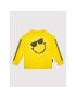 KARL LAGERFELD Суитшърт SMILEY WORLD Z25354 S Жълт Regular Fit - Pepit.bg