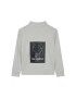 Karl Lagerfeld Kids Суитшърт Z25408 S Сив Regular Fit - Pepit.bg