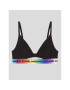 KARL LAGERFELD Сутиен бралет Pride 225W2117 Черен - Pepit.bg