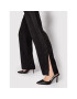 KARL LAGERFELD Текстилни панталони Monogram 221W1006 Черен Bootcut Fit - Pepit.bg