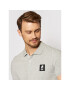 KARL LAGERFELD Тениска с яка и копчета Basic KL21MPL01 Сив Regular Fit - Pepit.bg