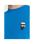 KARL LAGERFELD Тишърт 755027 524221 Син Regular Fit - Pepit.bg