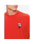 KARL LAGERFELD Тишърт 755027 534221 Червен Regular Fit - Pepit.bg