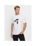 KARL LAGERFELD Тишърт 755061 534241 Бял Regular Fit - Pepit.bg