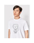 KARL LAGERFELD Тишърт 755064 Бял Regular Fit - Pepit.bg