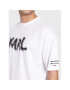 KARL LAGERFELD Тишърт 755244 524224 Бял Regular Fit - Pepit.bg