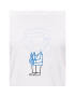 KARL LAGERFELD Тишърт 755401 541221 Бял Regular Fit - Pepit.bg