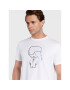 KARL LAGERFELD Тишърт 755421 524221 Бял Regular Fit - Pepit.bg