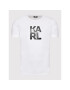 KARL LAGERFELD Тишърт Classic KL22MTS01 Бял Regular Fit - Pepit.bg