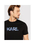 KARL LAGERFELD Тишърт Crew Neck 755047 521225 Черен Regular Fit - Pepit.bg