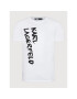 KARL LAGERFELD Тишърт Crewneck 755065 521224 Бял Regular Fit - Pepit.bg