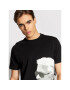 KARL LAGERFELD Тишърт Crewneck 755103 512224 Черен Regular Fit - Pepit.bg