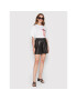 KARL LAGERFELD Тишърт Fringe Logo 221W1707 Бял Relaxed Fit - Pepit.bg