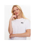 KARL LAGERFELD Тишърт Ikonik 230W1721 Бял Oversize - Pepit.bg