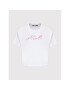 KARL LAGERFELD Тишърт Logo 221W1717 Бял Relaxed Fit - Pepit.bg