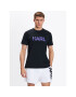 KARL LAGERFELD Тишърт Logo 230M2211 Черен Regular Fit - Pepit.bg